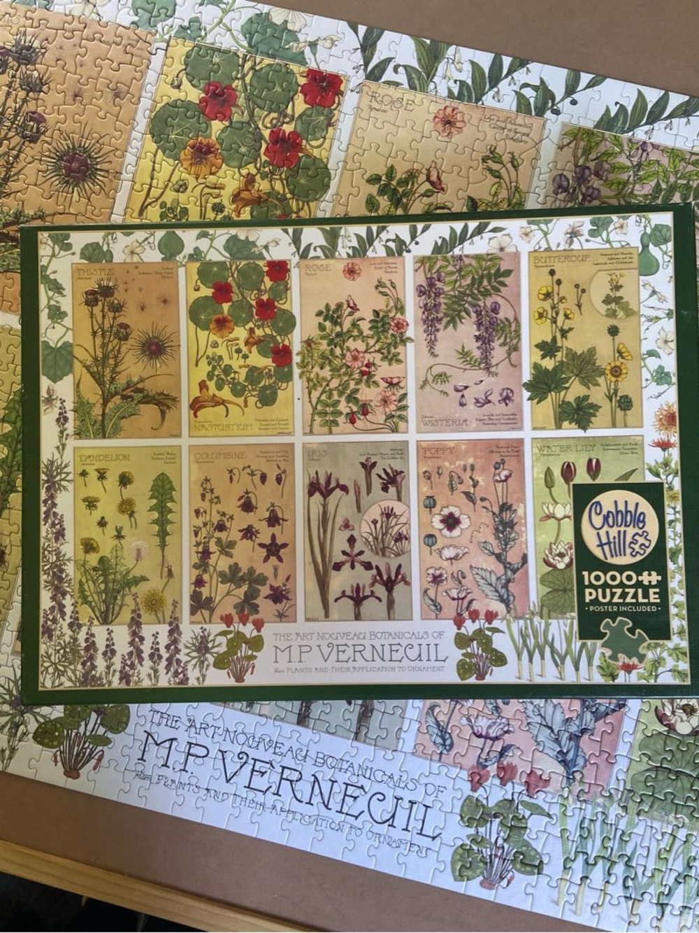 Cobble Hill Botanicals By Verneuil 1000 piece